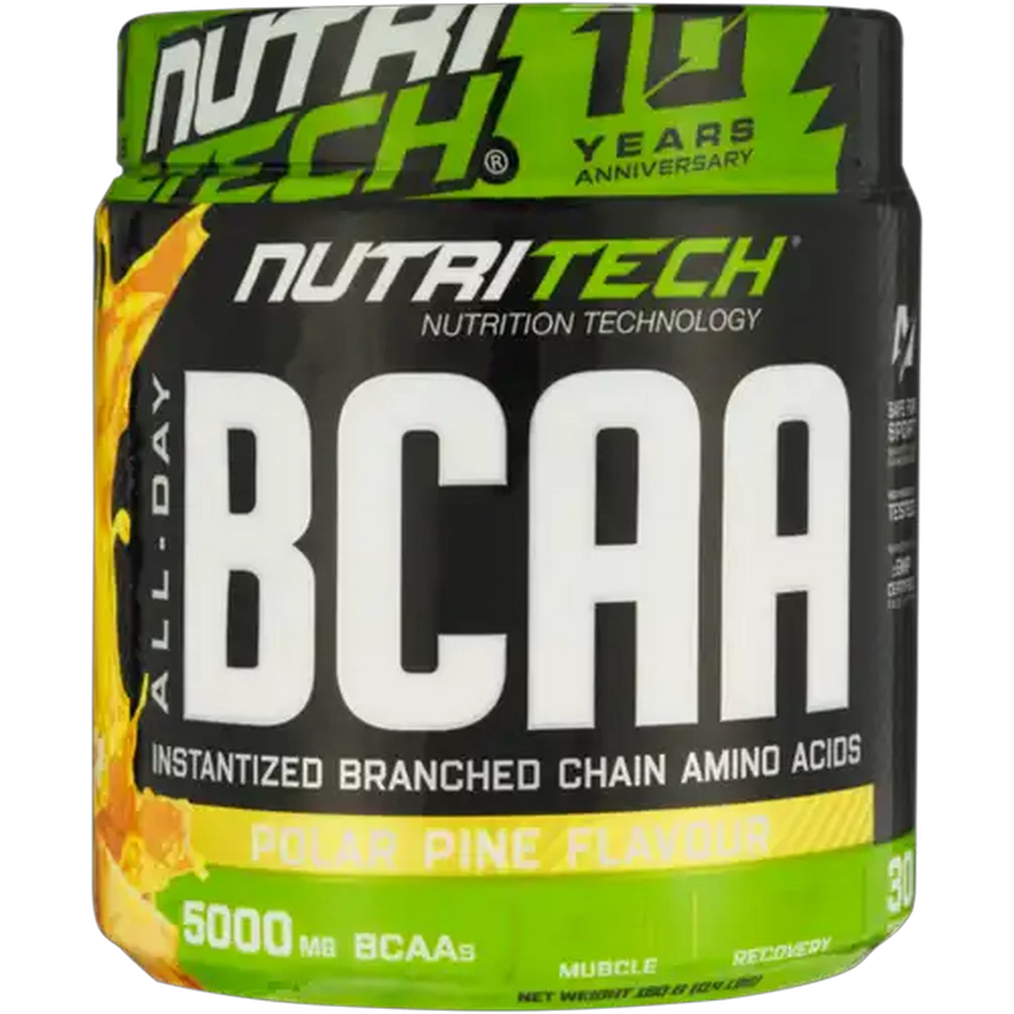 Image of NutriTech Polar Pine Flavour BCAA 5000 Powder 180g