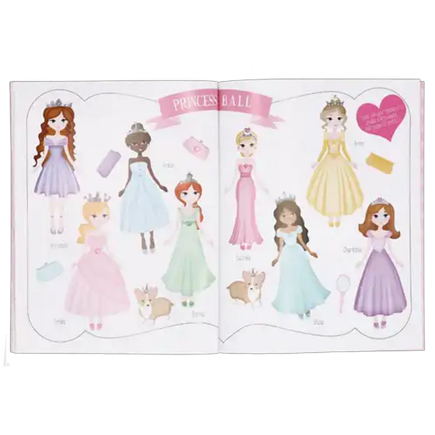 Image of Princess Activity Book with Stickers 24-Pages