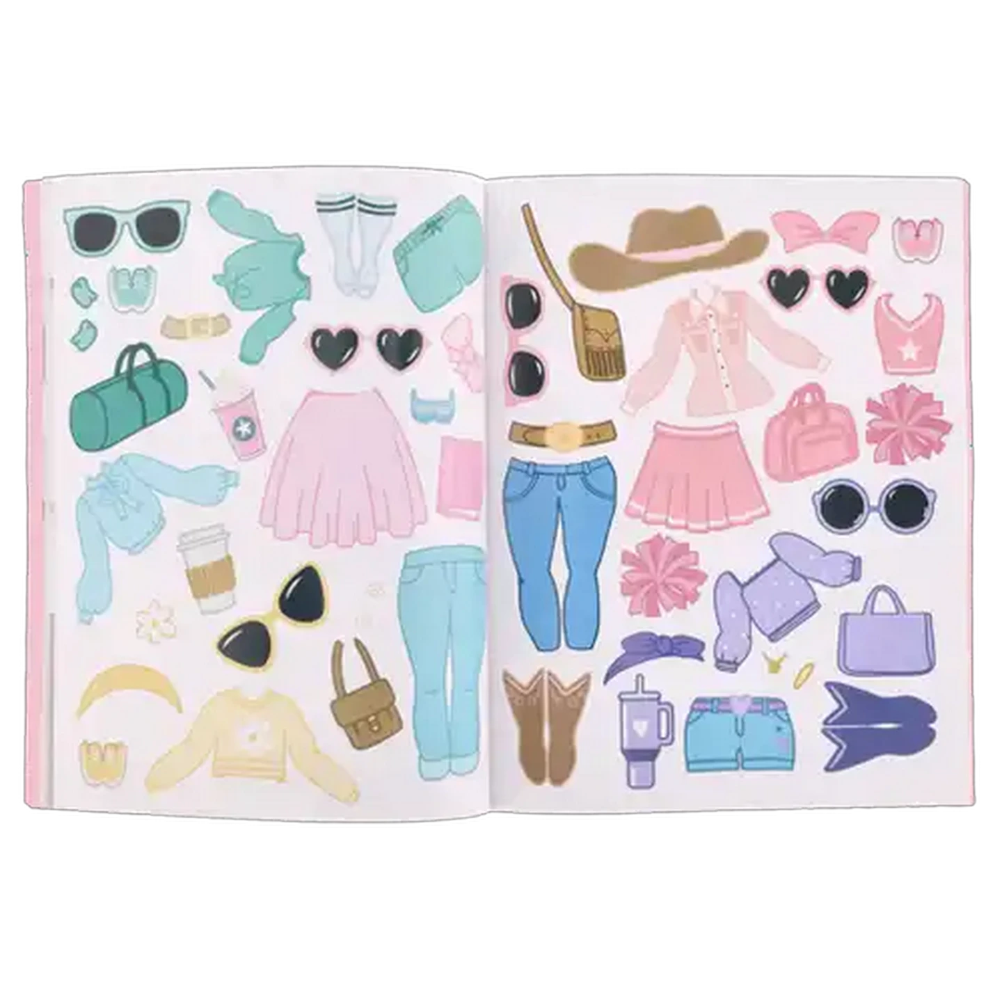 Image of Fashion Girls Sticker Book 32-Pages