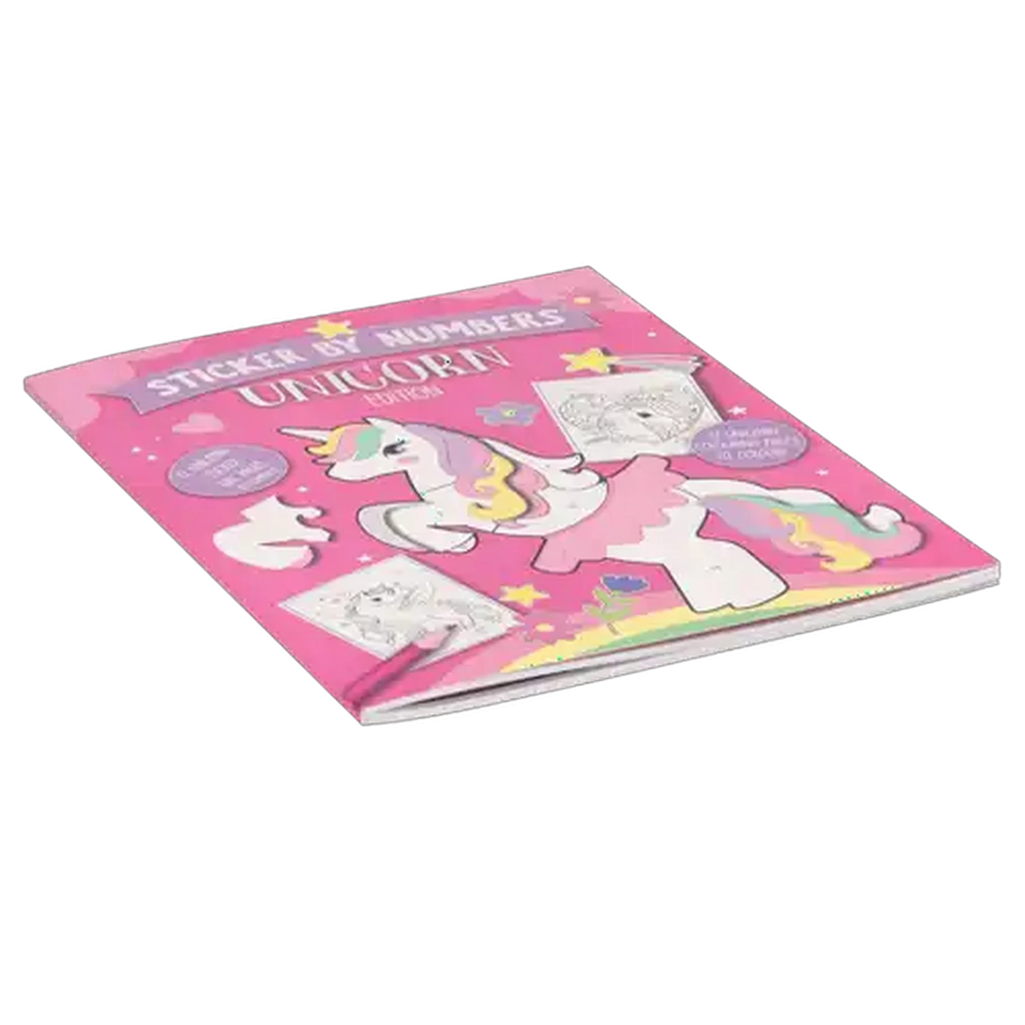 Image of Sticker By Numbers: Unicorn Edition 26-Pages