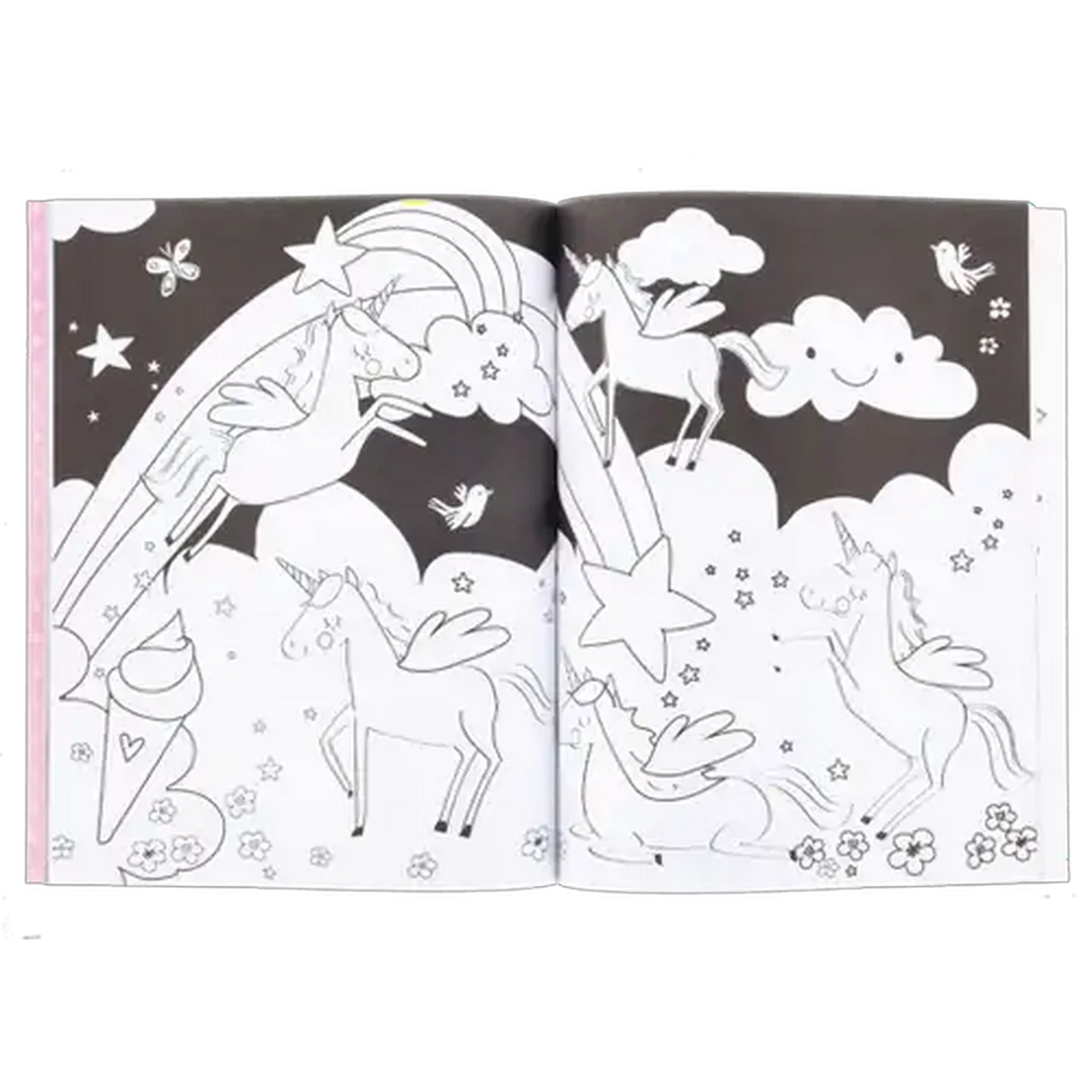 Image of Unicorn Colouring Book 60-Pages