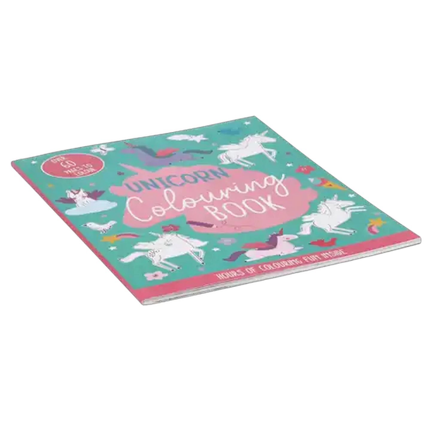 Image of Unicorn Colouring Book 60-Pages