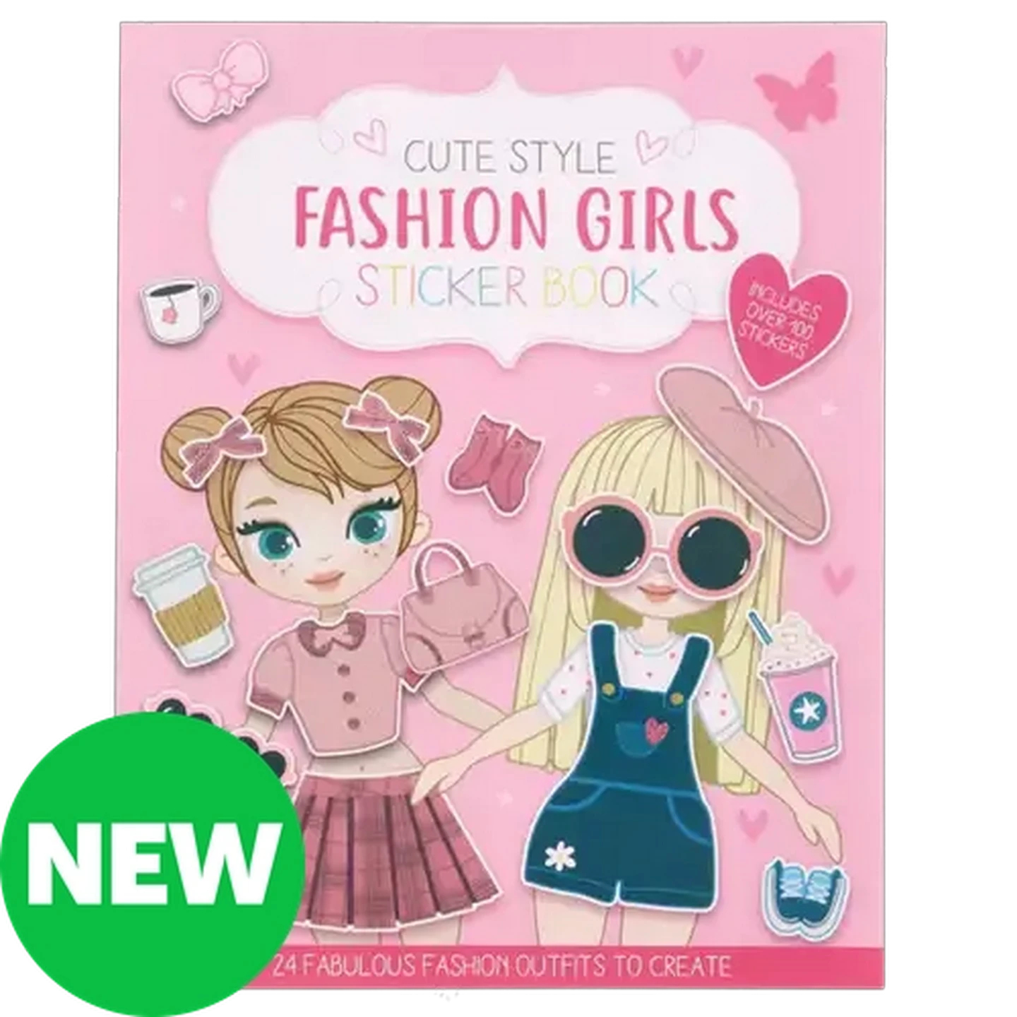 Image of Fashion Girls Sticker Book 32-Pages