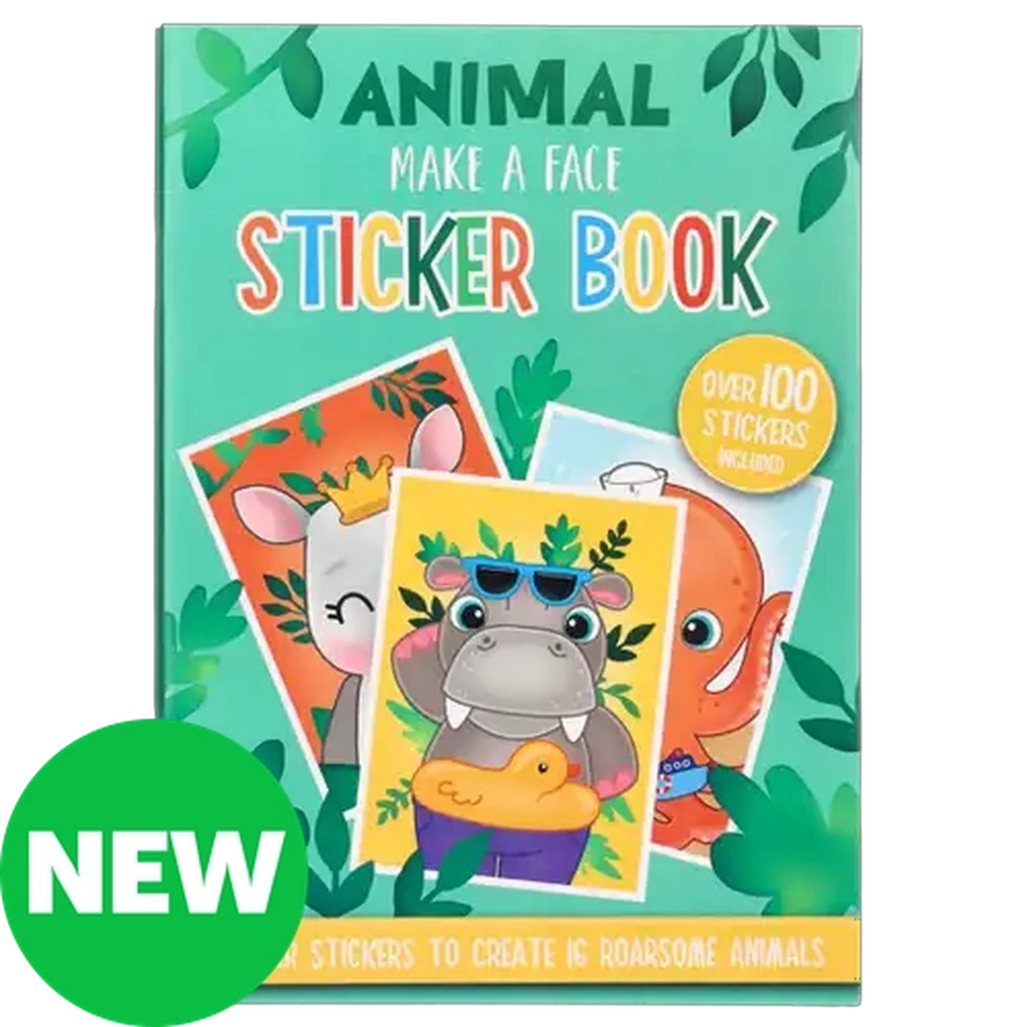Image of Animal Sticker Book 24-Pages