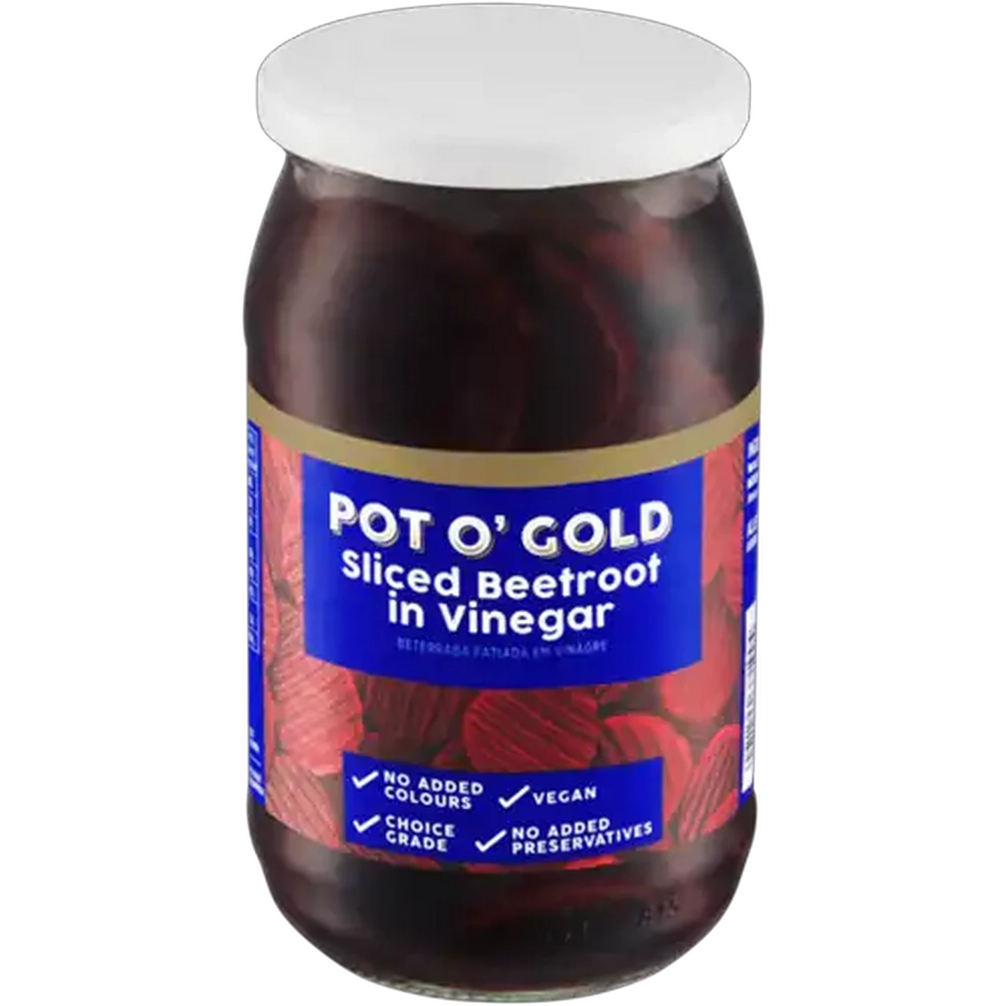 Image of Pot O' Gold Sliced Beetroot 780g