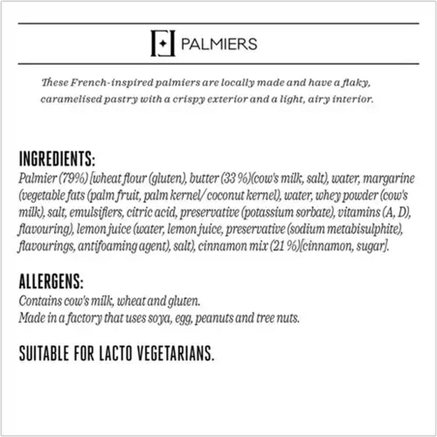 Image of Forage And Feast Palmiers 130g