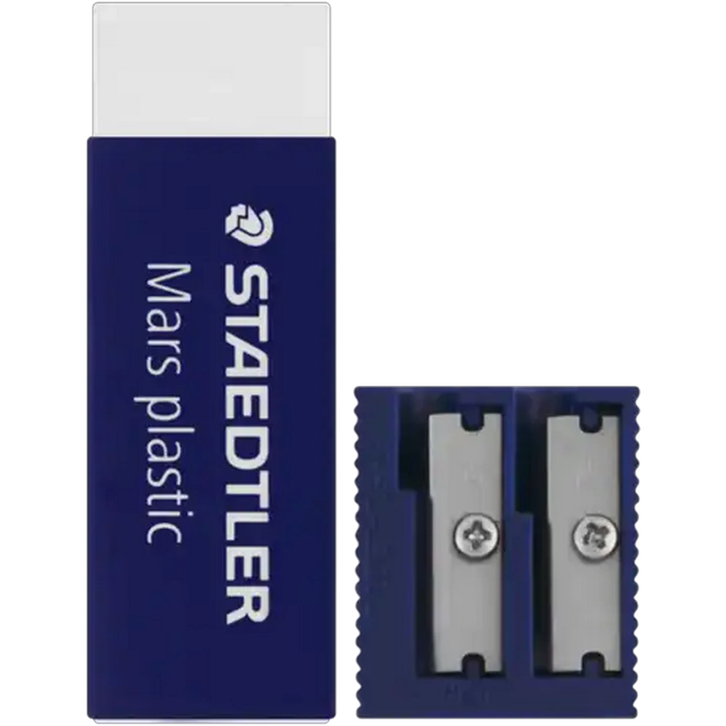 Image of Staedtler Mars Plastic Eraser & Sharpener 2 Piece