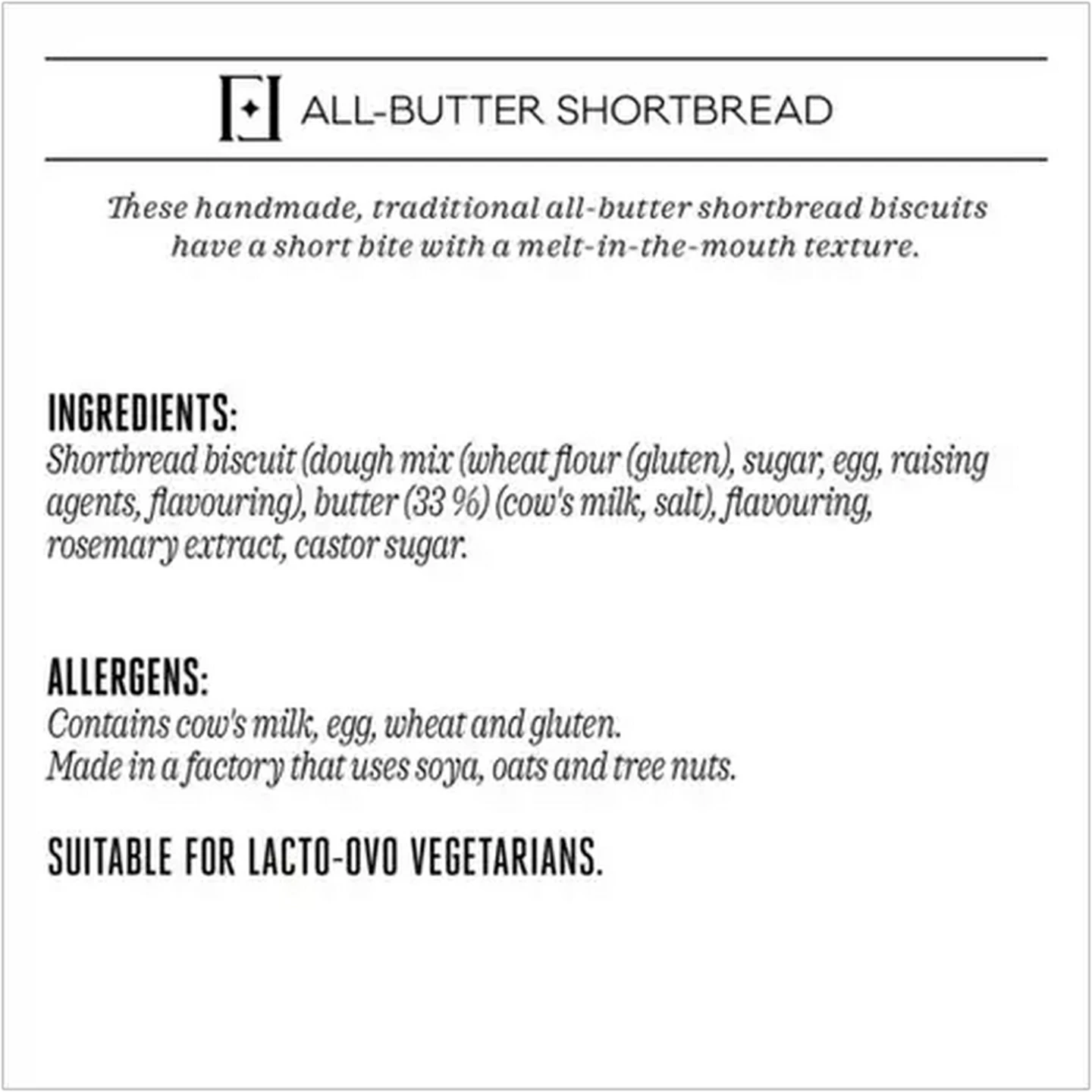 Image of Forage And Feast All-Butter Shortbread 220g