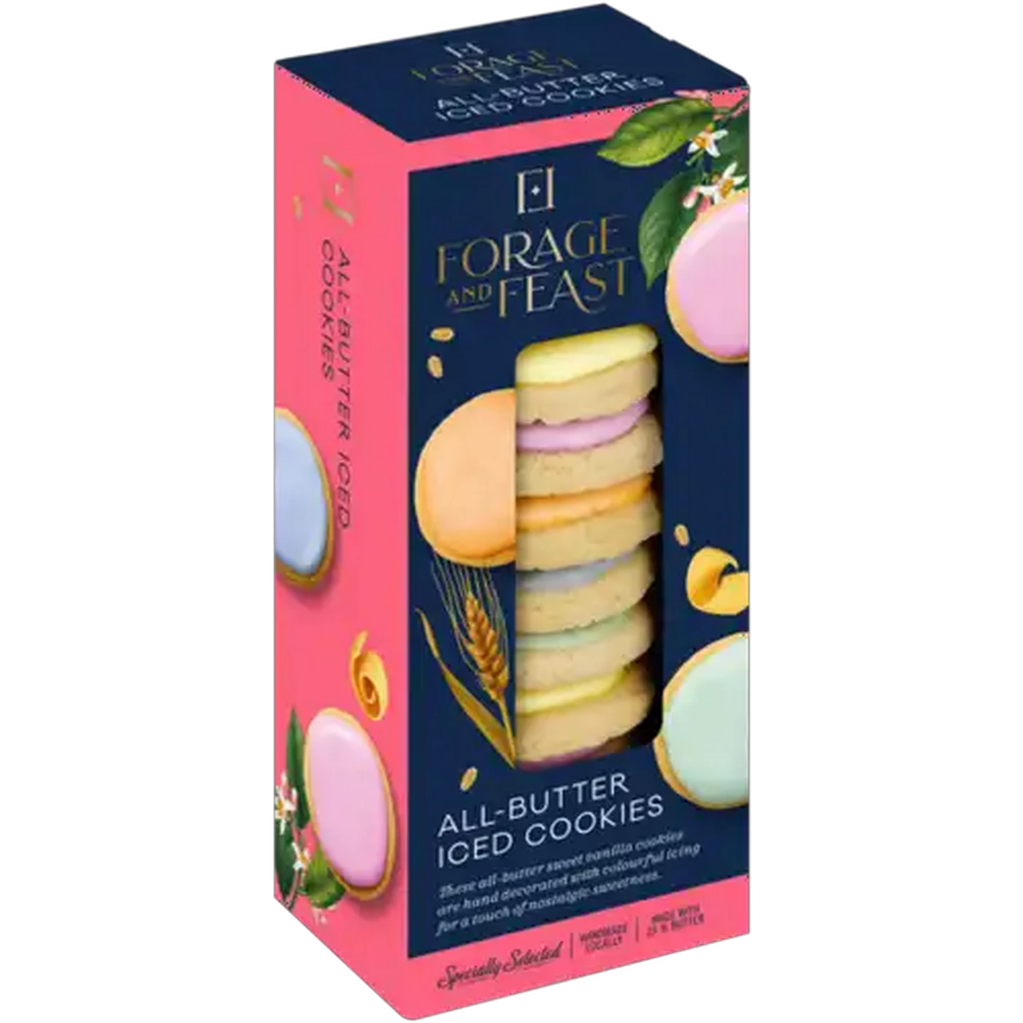 Image of Forage And Feast All-Butter Iced Cookies 170g