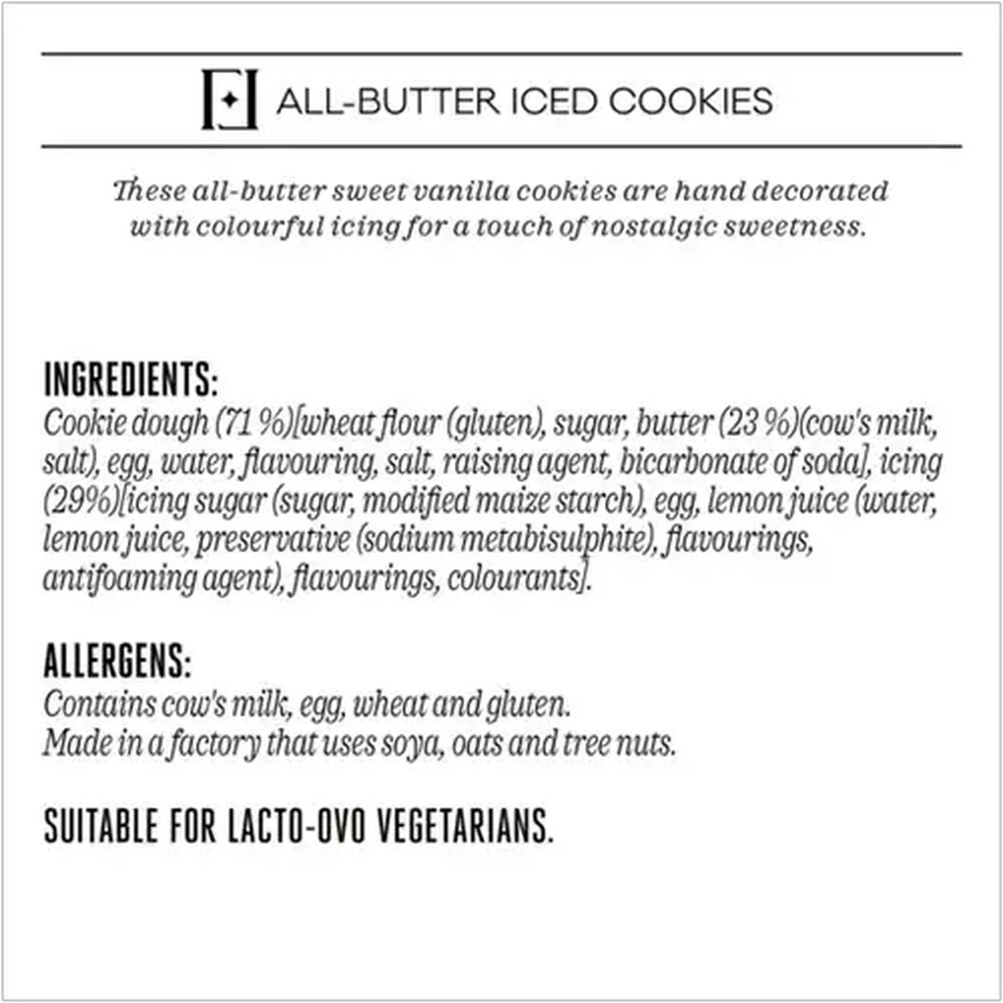 Image of Forage And Feast All-Butter Iced Cookies 170g