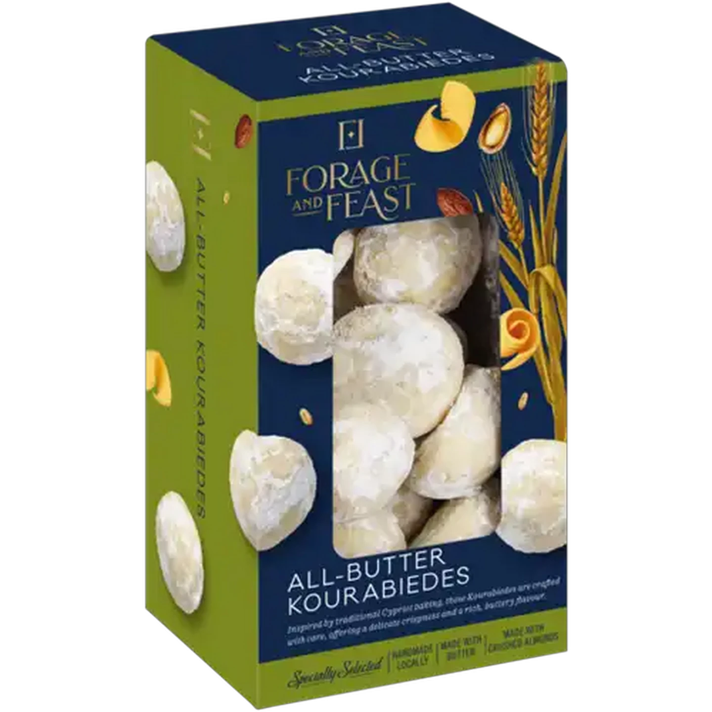 Image of Forage And Feast All-Butter Kourabiedes 210g