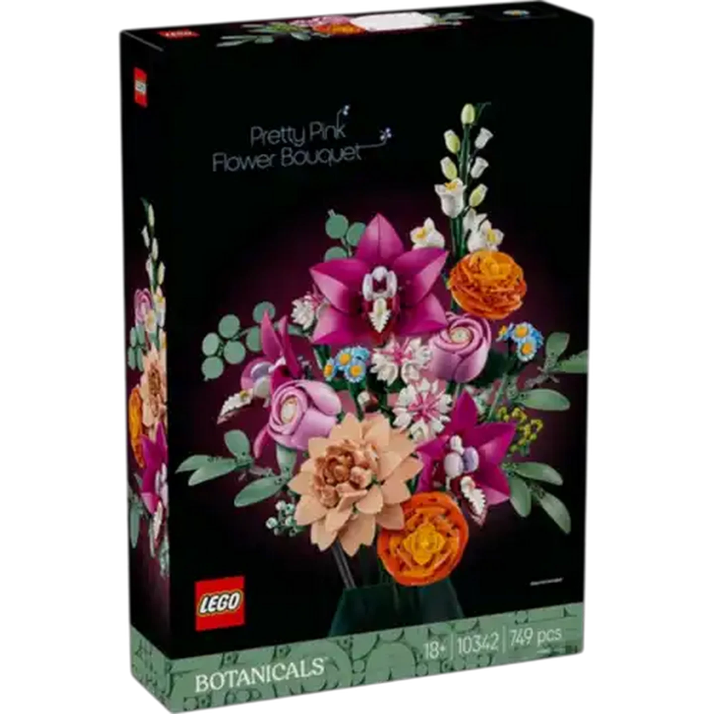Image of LEGO® Botanicals Pretty Pink Flower Bouquet (10342)