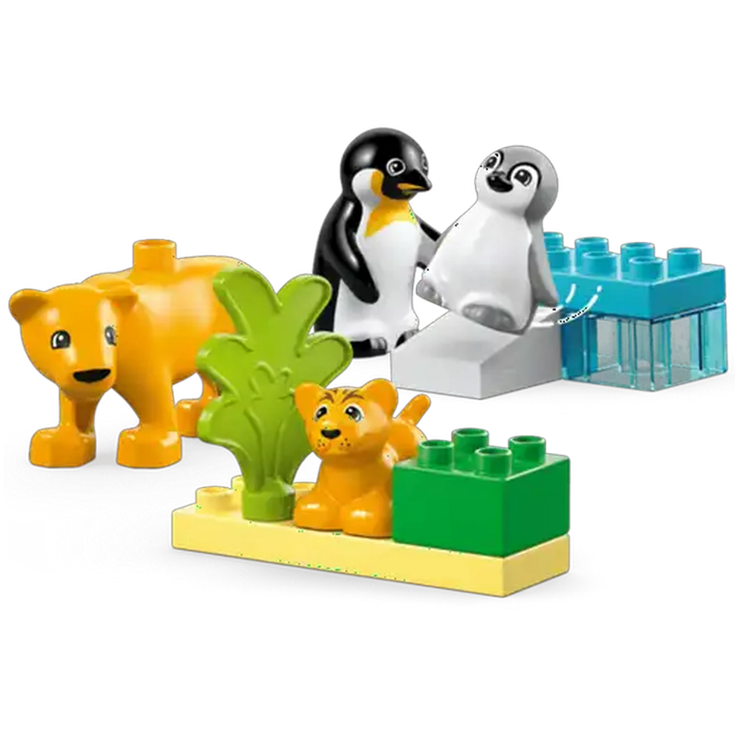 Image of LEGO® DUPLO® Wild Animal Families: Penguins & Lions (10442)