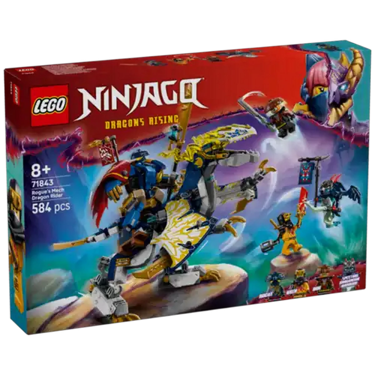 Checkers Sixty60 | LEGO® NINJAGO® Rogue's Mech Dragon Rider (71843)