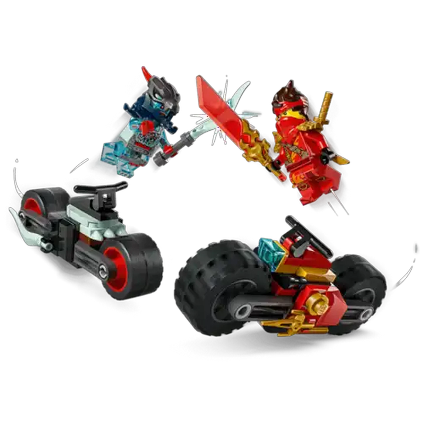 ニンジャスピナー　60パック Checkers Sixty60 | LEGO® NINJAGO® Kai's Motorcycle Speed Race Set