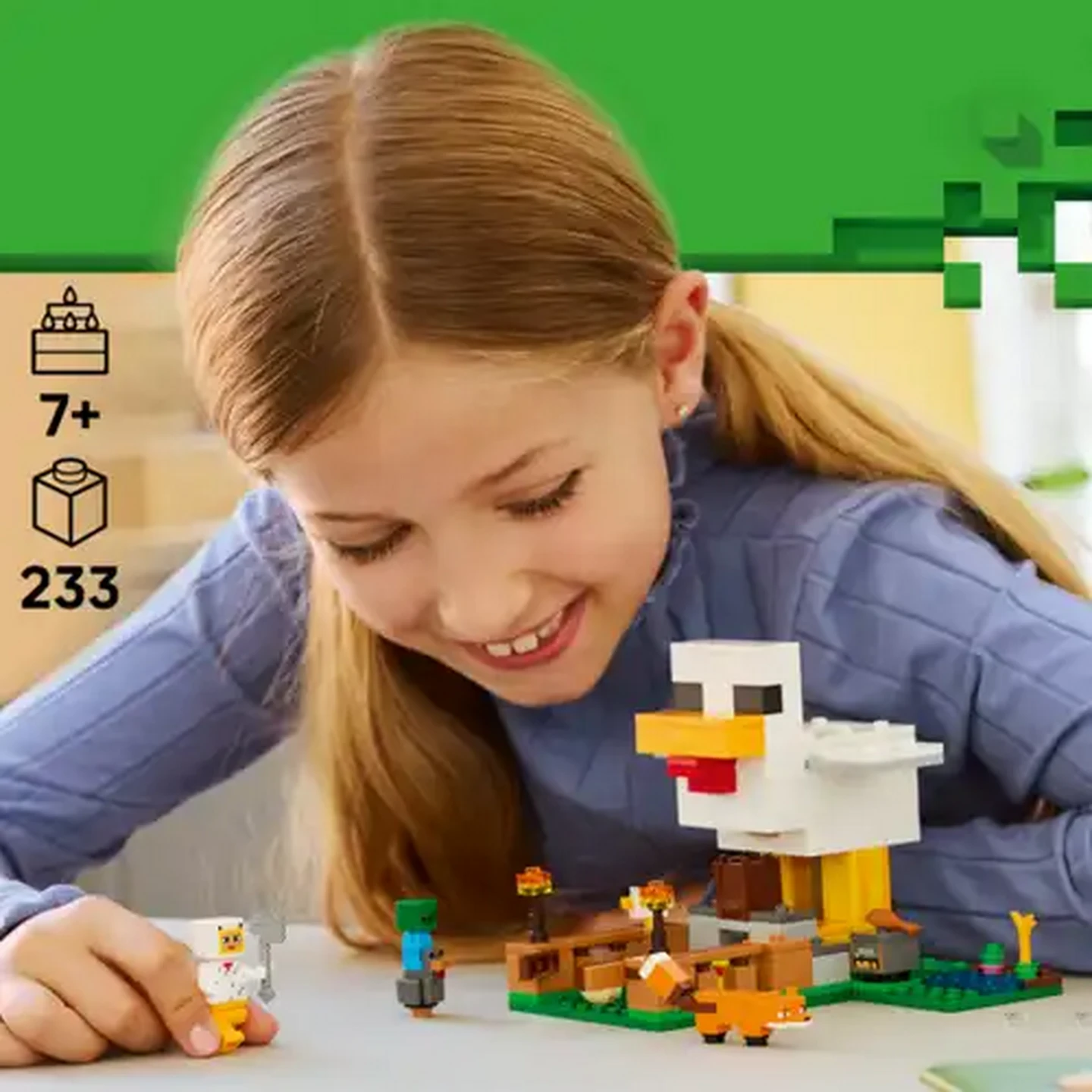 Image of LEGO® Minecraft® Chicken Farm (21585)