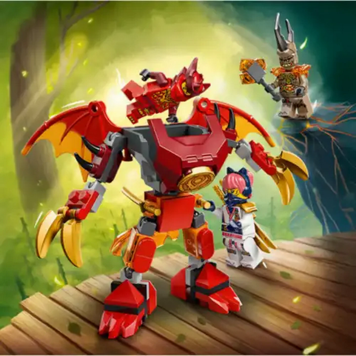 Checkers Sixty60 | LEGO® Ninjago Kai's Dragon Mech Battle Pack (71851)