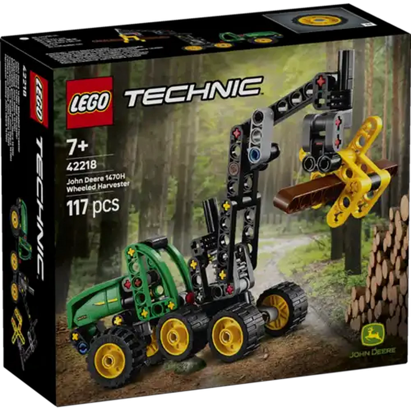 Image of LEGO® Technic John Deere 1470H Wheeled Harvester (42218)