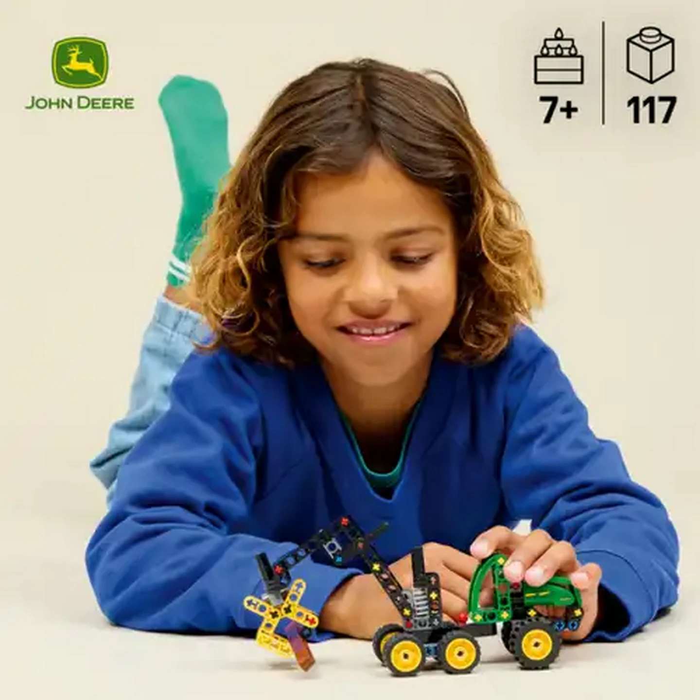 Image of LEGO® Technic John Deere 1470H Wheeled Harvester (42218)