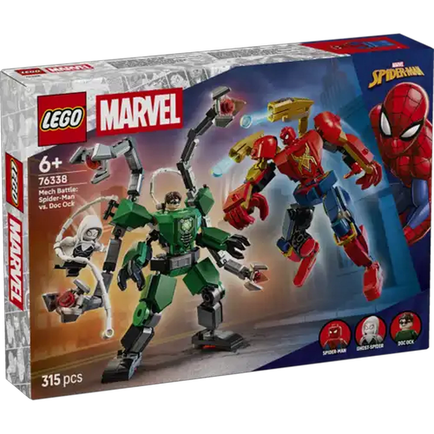 Image of LEGO® Super Heroes Mech Battle: Spider-Man vs. Doc Ock (76338)