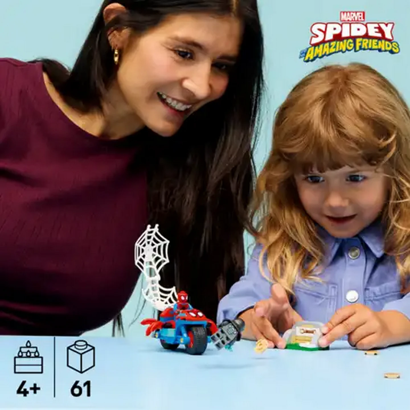 Checkers Sixty60 | LEGO® Spidey Spidey on his Motorcycle vs. Rhino