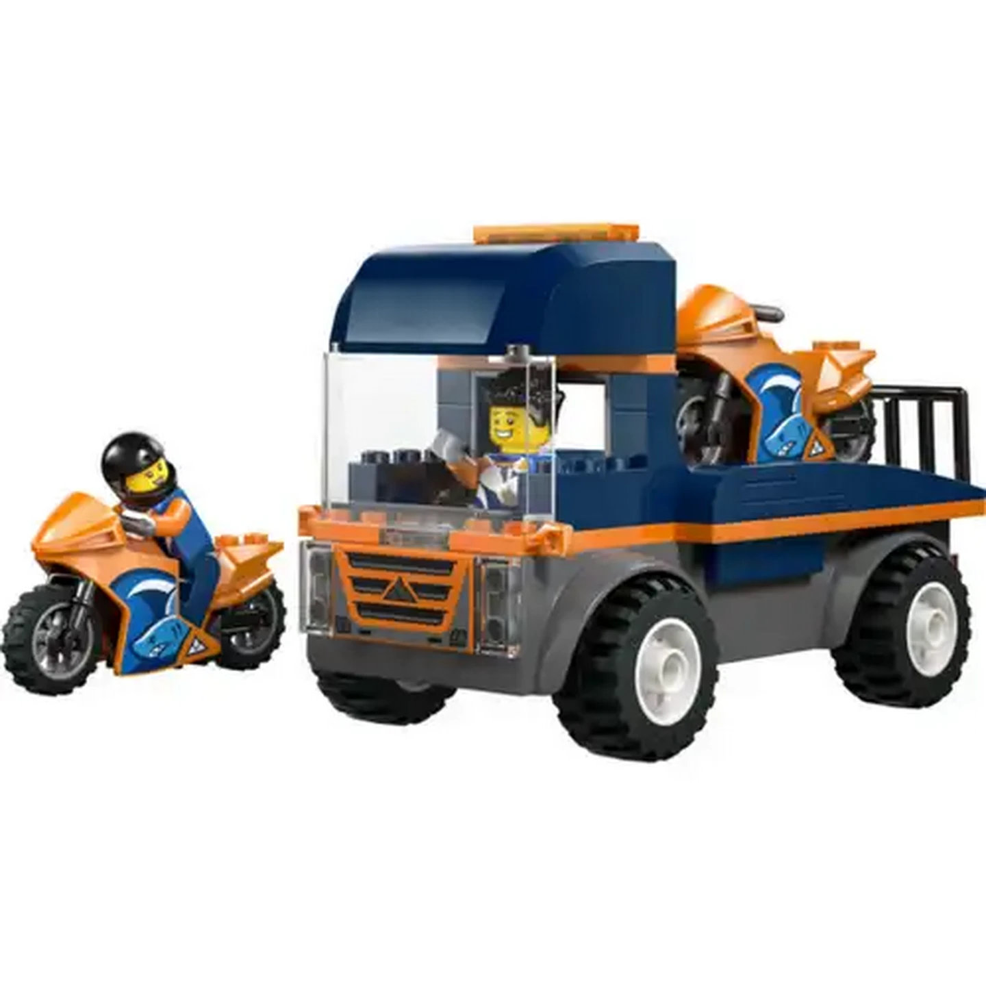 Image of LEGO® City Motorcycle Transporter (60491)