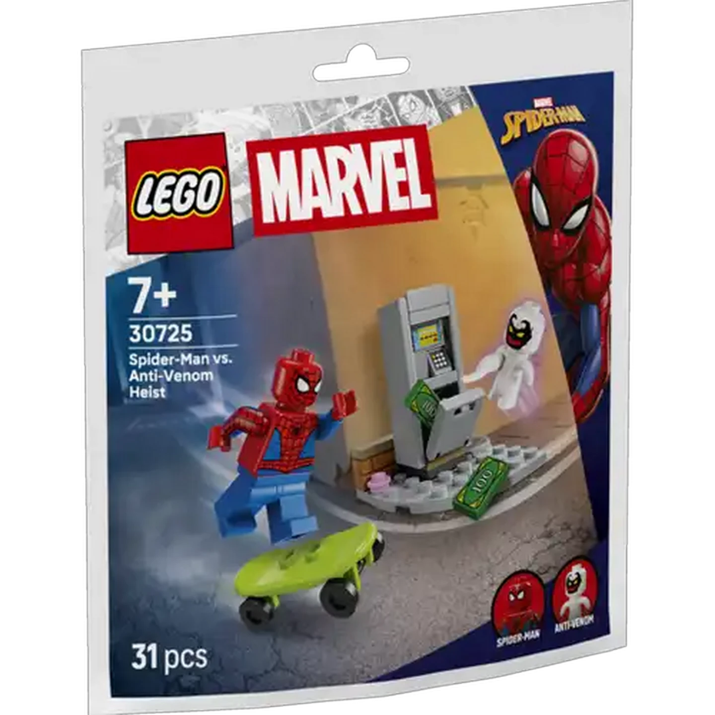 Image of LEGO® Super Heroes Spider-Man vs. Anti-Venom Heist (30725)