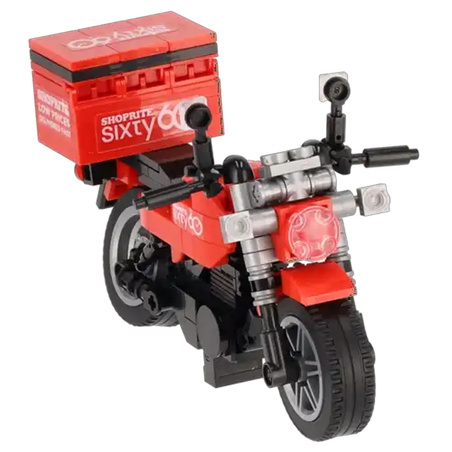 Image of Shoprite Sixty60 Limited Edition Motorbike Brick Building Set 213-Piece