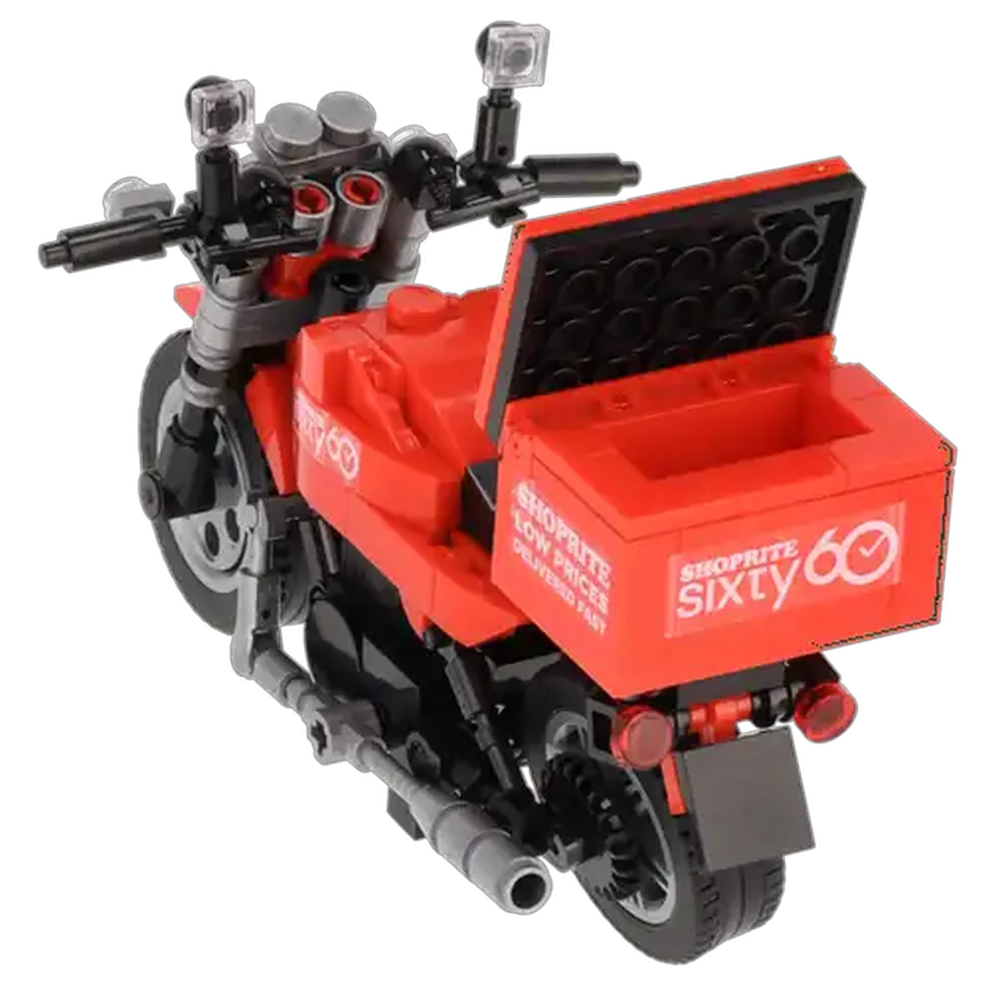 Image of Shoprite Sixty60 Limited Edition Motorbike Brick Building Set 213-Piece