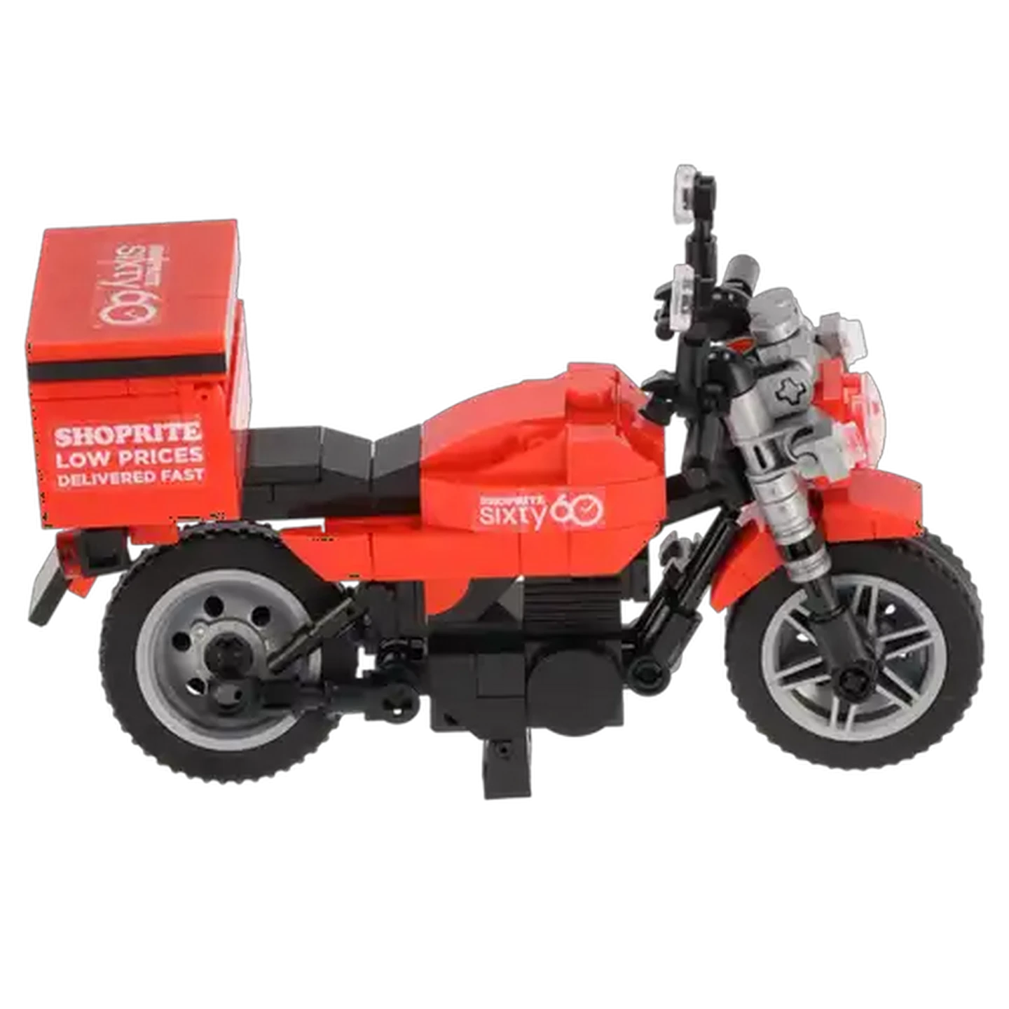 Image of Shoprite Sixty60 Limited Edition Motorbike Brick Building Set 213-Piece