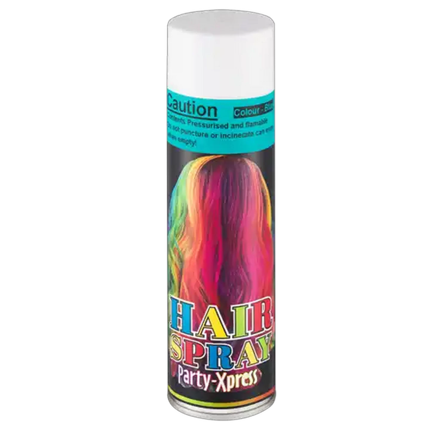 Image of Party Xpress Dress Up Hair Spray Blue 150ml