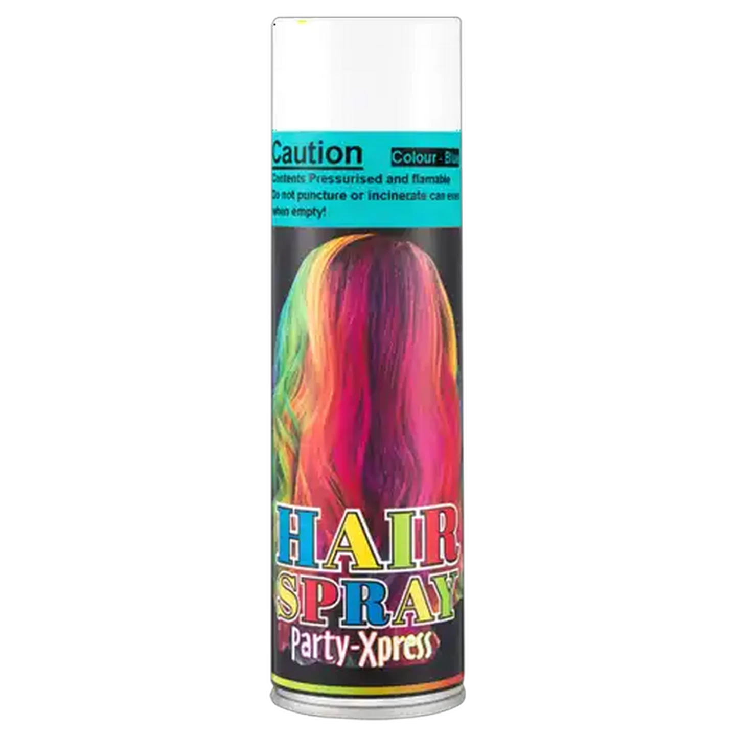 Image of Party Xpress Dress Up Hair Spray Blue 150ml