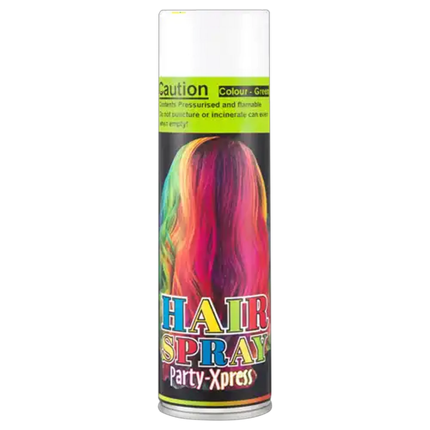 Image of Party Xpress Dress Up Hair Spray Green 150ml