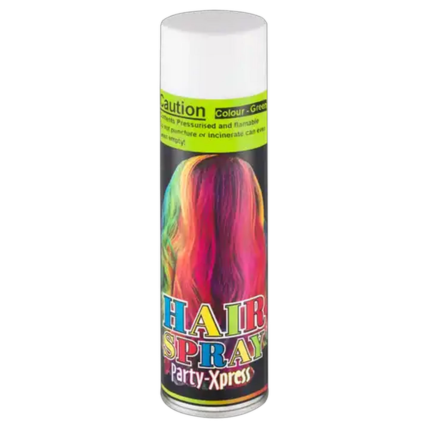 Image of Party Xpress Dress Up Hair Spray Green 150ml
