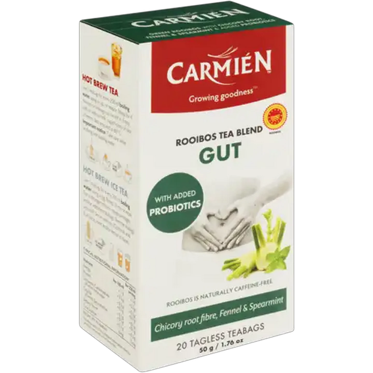 Image of Carmién Gut Rooibos Tea Blend Teabags 20 Pack