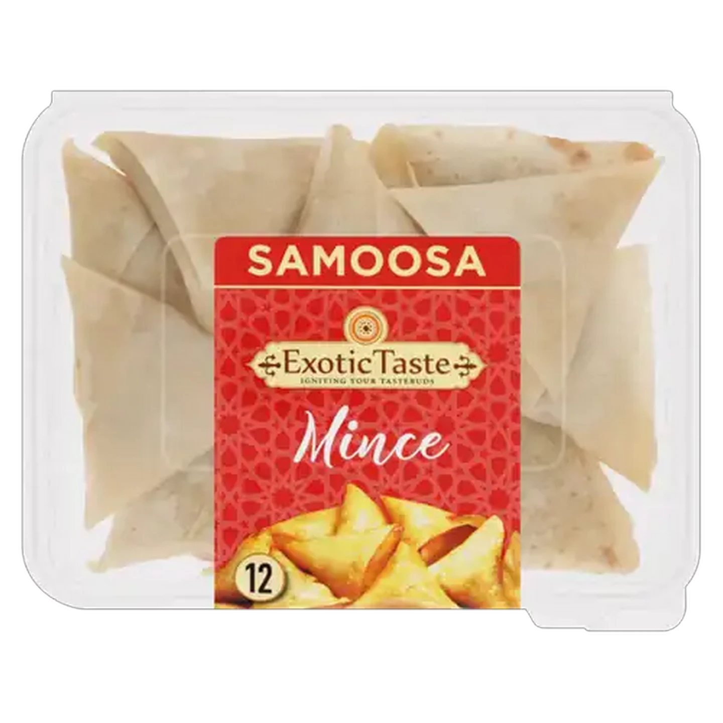 Image of Exotic Taste Mince Flavoured Frozen Samoosa's 12 Pack