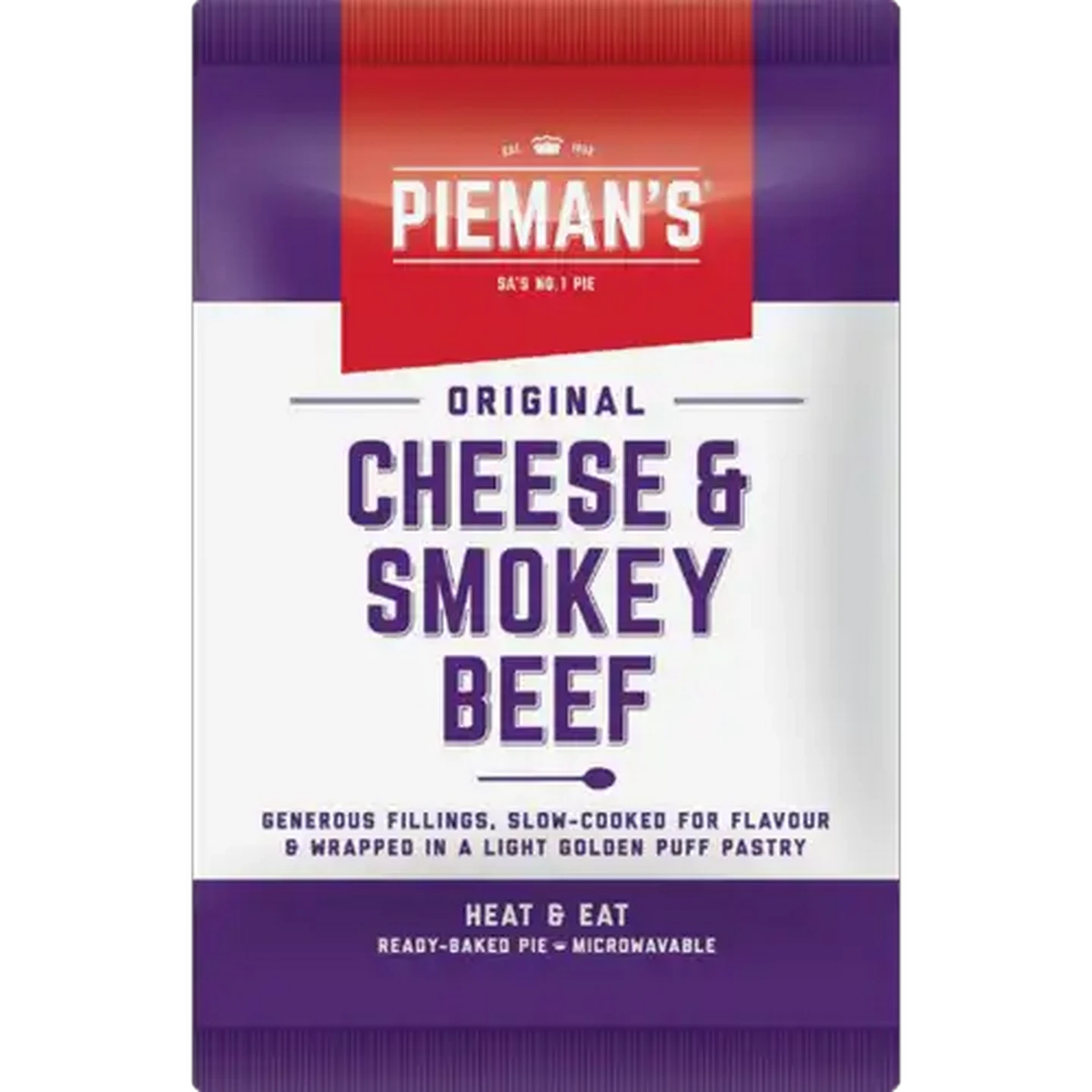 Image of PIEMAN’S Cheese & Smokey Beef Pies