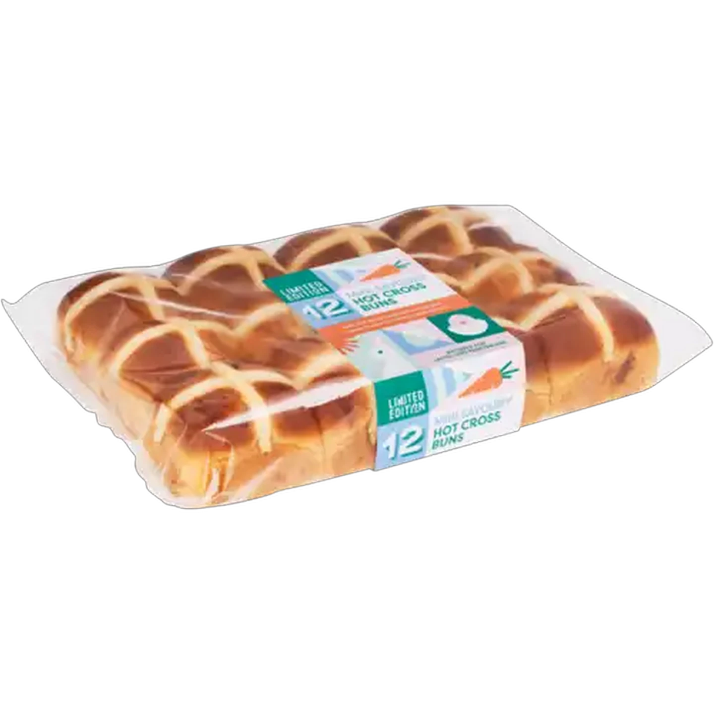 Image of Limited Edition Mini Hot Cross Buns 12 Pack