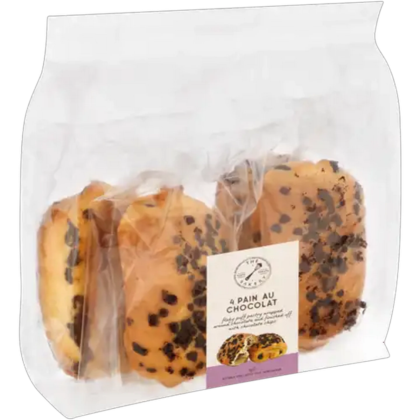 Image of The Bakery Pain Au Chocolat 4 Pack