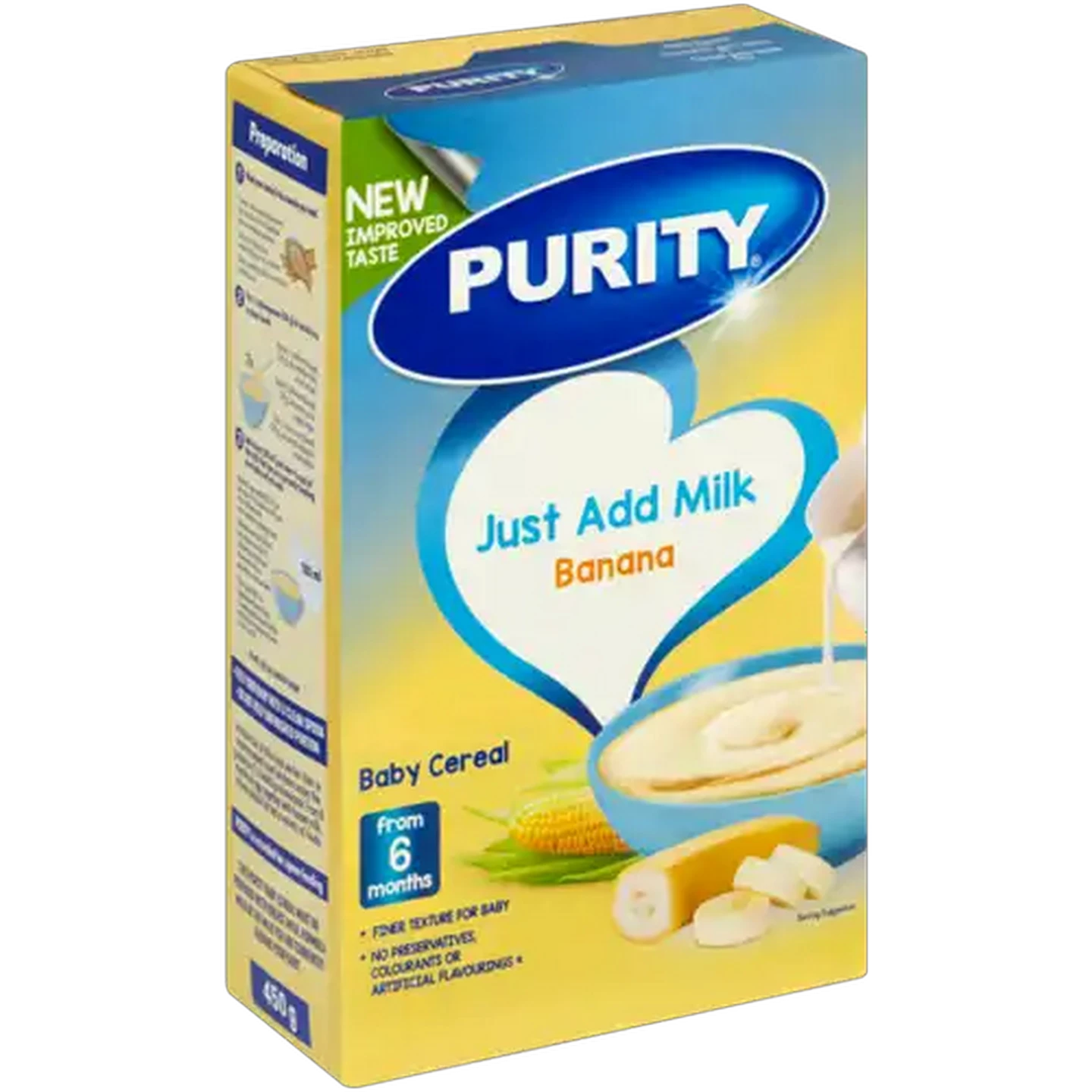 Image of PURITY Banana Flavoured Baby Cereal 450g