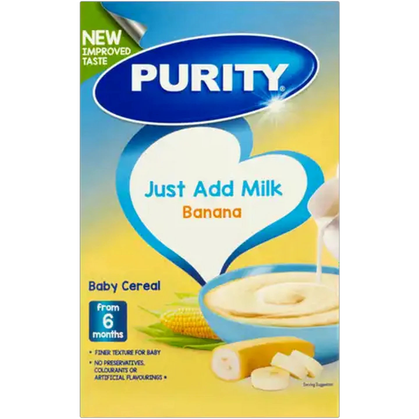 Image of PURITY Banana Flavoured Baby Cereal 450g