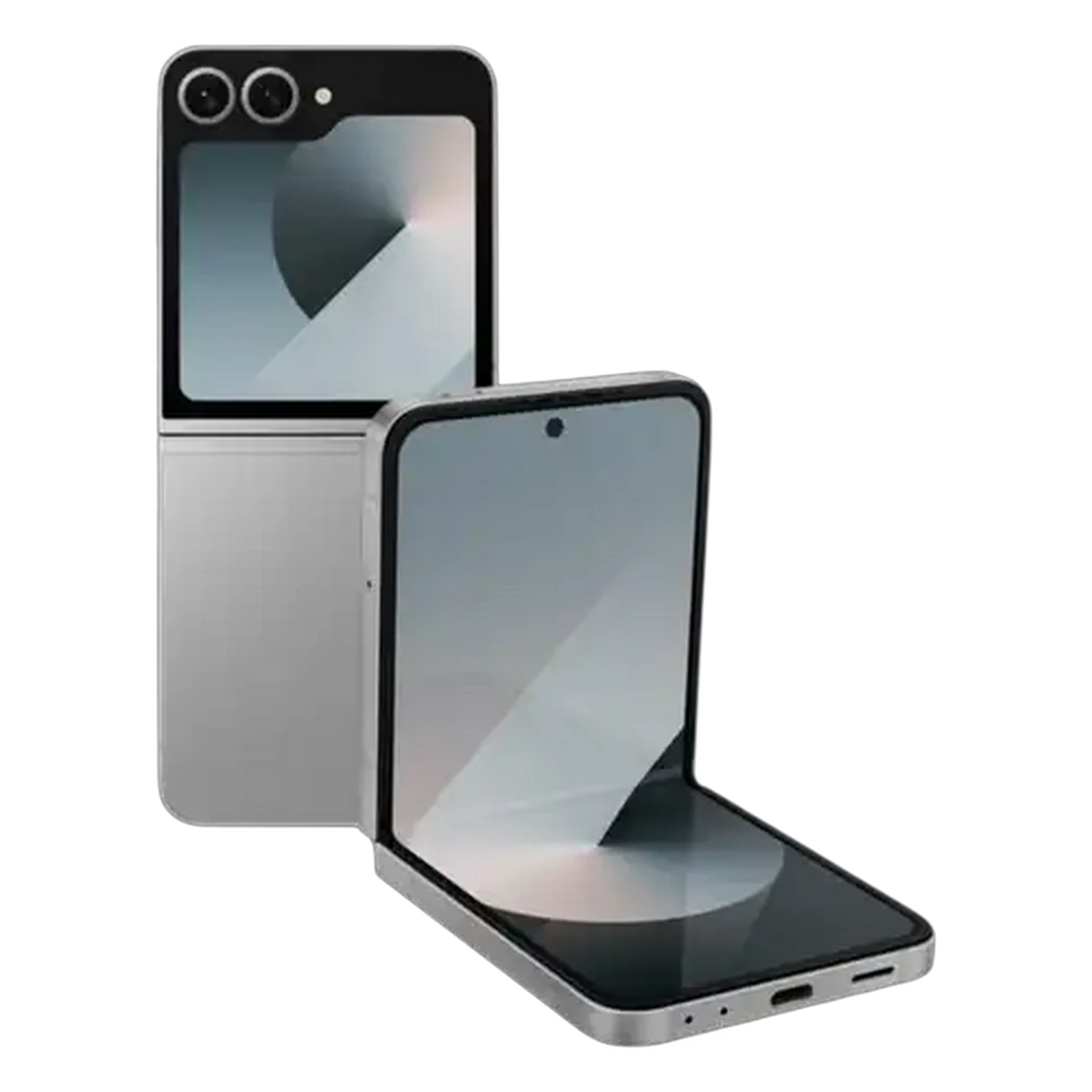 Image of Samsung Galaxy Z Flip 6 5G Silver Smartphone 256GB 