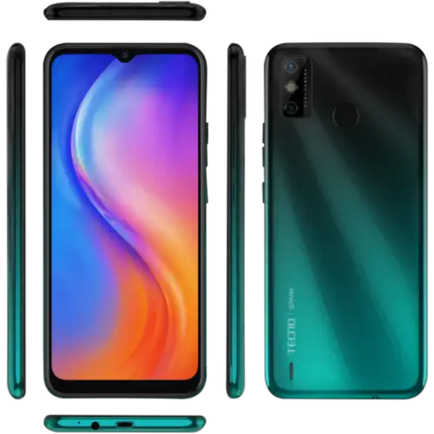 Image of TECNO Ice Jadeite Spark 6 Go Smartphone Cellphone 32GB