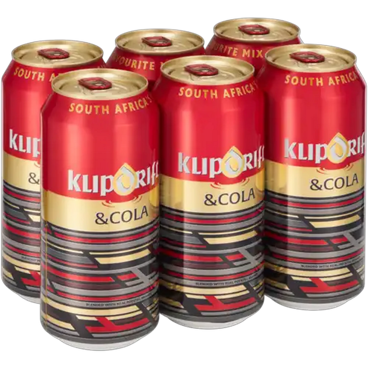 Image of Klipdrift Brandy & Cola Cans 6 x 440ml