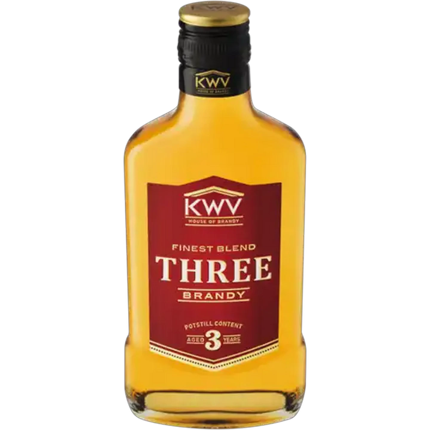 Image of KWV 3 Year Old Brandy Bottle 200ml