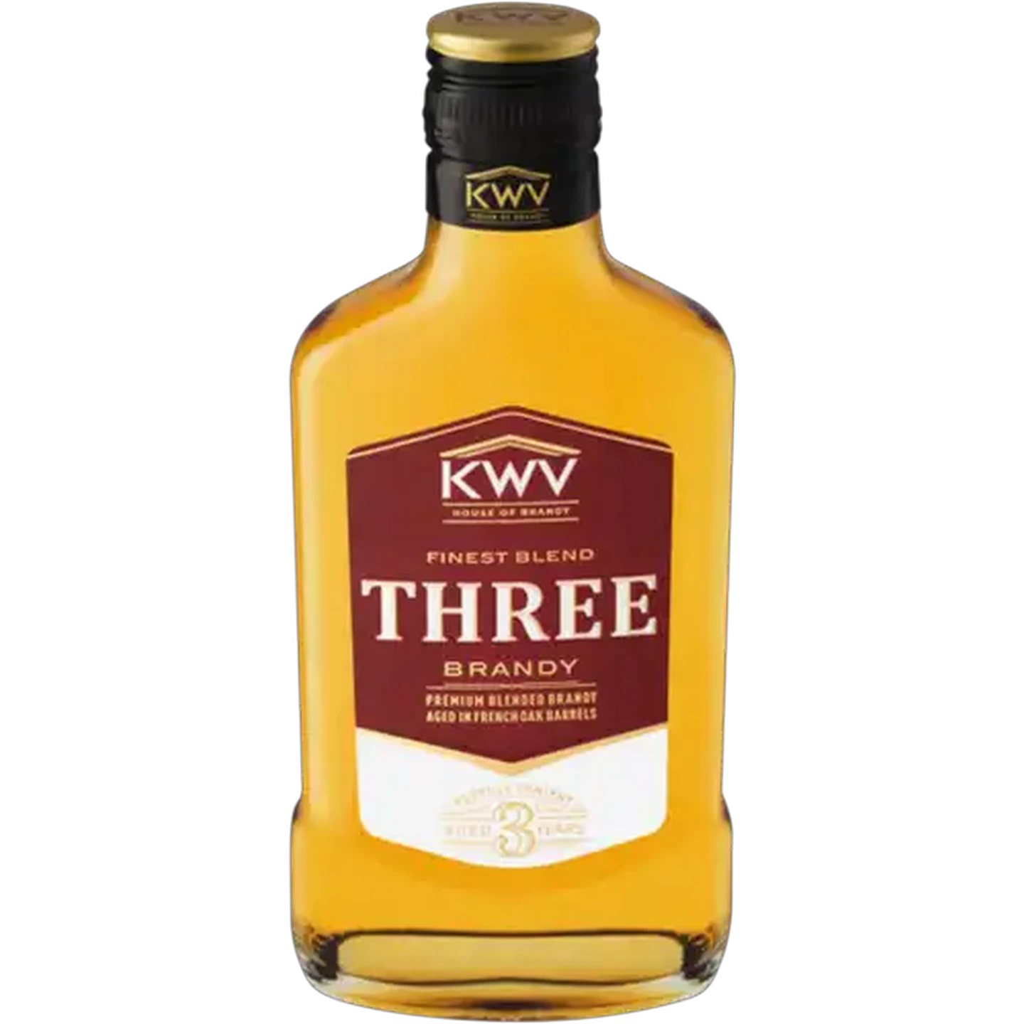 Image of KWV 3 Year Old Brandy Bottle 200ml