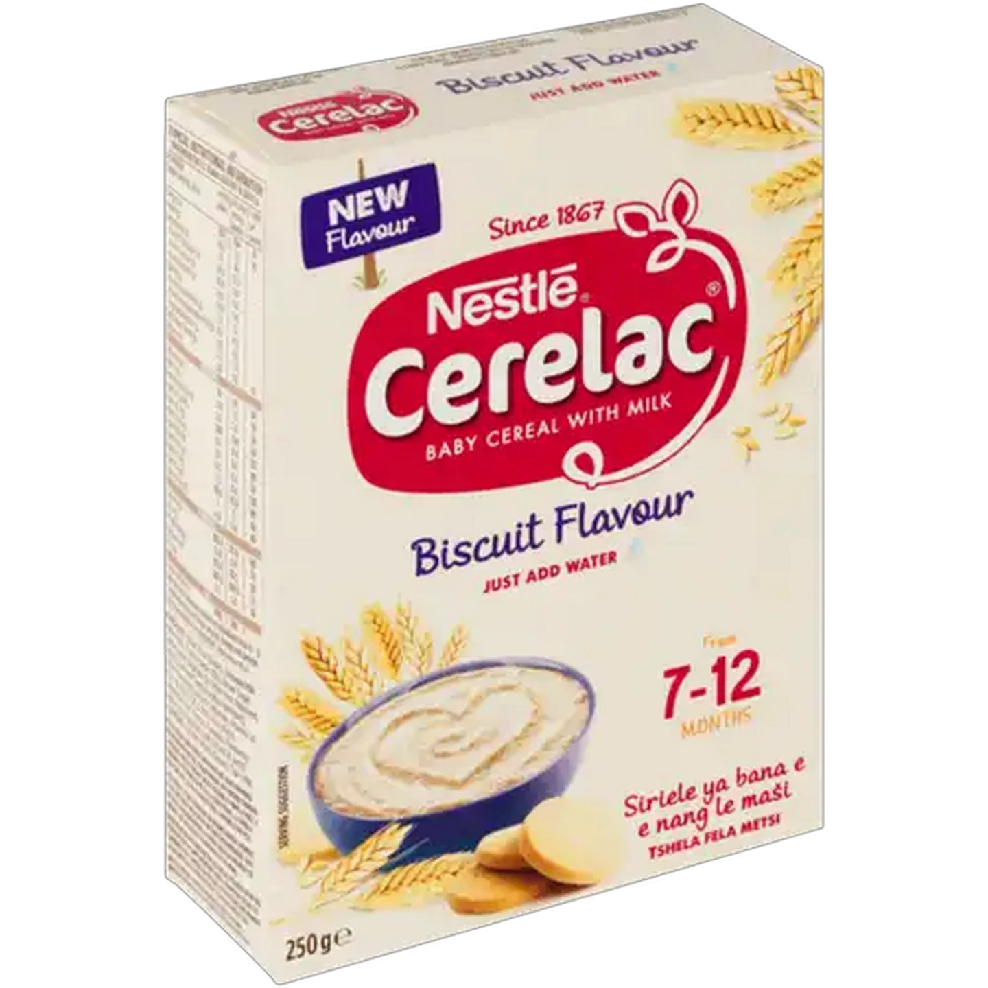 Image of Cerelac Baby Cereal With Milk Biscuit Flavour 250g