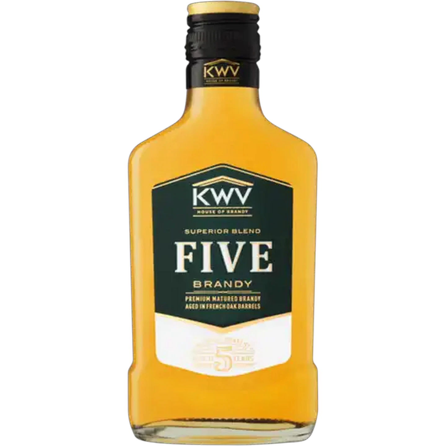 Image of KWV 5 Year Old Brandy Bottle 200ml
