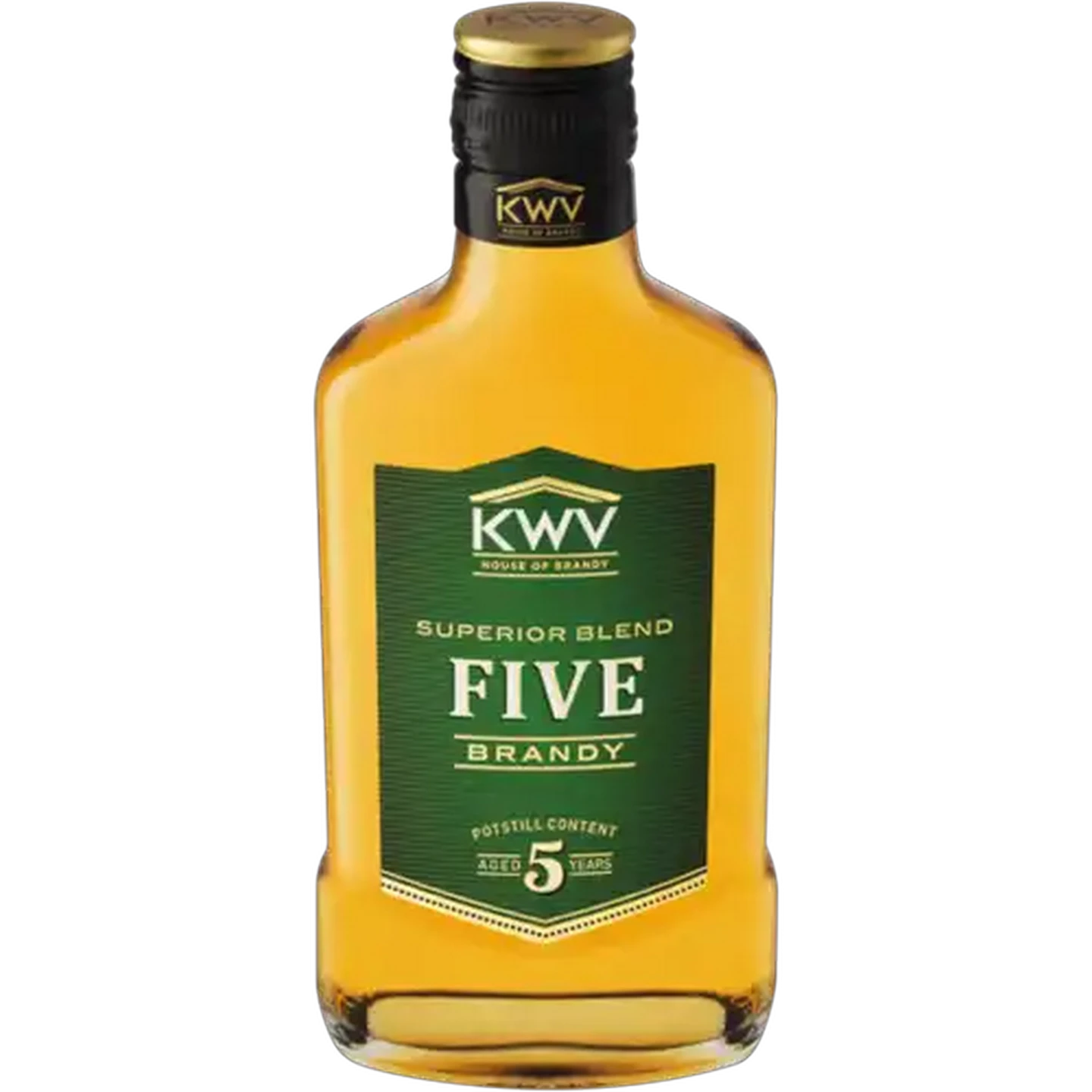 Image of KWV 5 Year Old Brandy Bottle 200ml