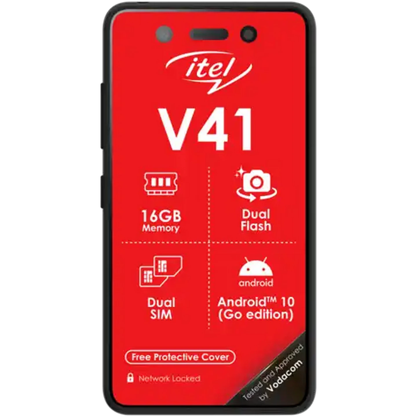 Image of itel V41 Dual SIM Smartphone Cellphone 16GB